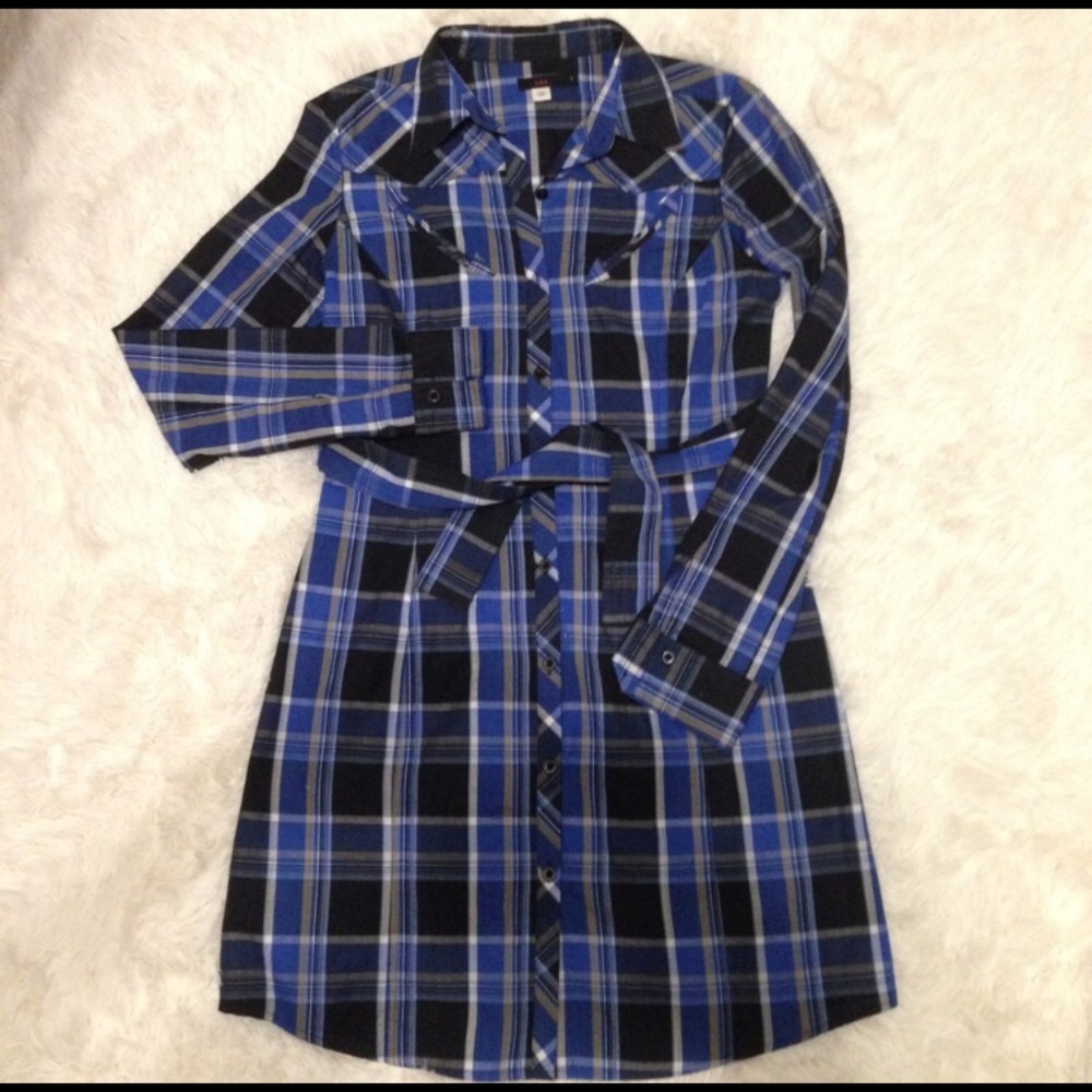 Sale 🎈Lux Urban Outfitters Plaid Shirt Dress